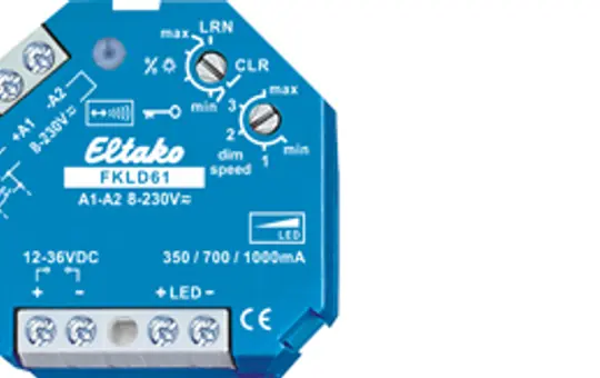 ELTAKO 30100836 Funkaktor Konstantstrom-LED-Dimmschalter Standard