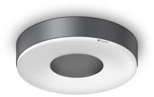 STEINEL 078775 LED-Innenleuchte RS 200 C 17,1 W, 1165 lm, IP54, Bluetooth | anthrazit