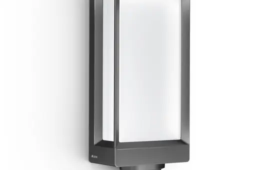 STEINEL 085261 LED-Außenleuchte L 42 SC 13 W, 1010 lm, IP44, Bewegungsmelder | anthrazit
