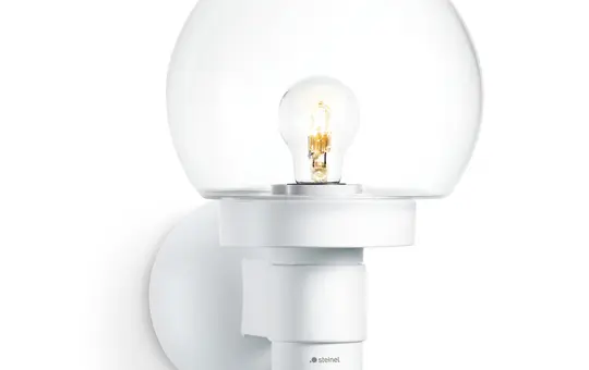 STEINEL 657413 LED-Außenleuchte L 115 S 60 W, IP44, Bewegungsmelder | weiß