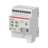 ABB JRA/S4.230.5.2 KNX-Jalousieaktor 230 V 4-fach, manuelle Bedienung, Fahrtzeitmessung