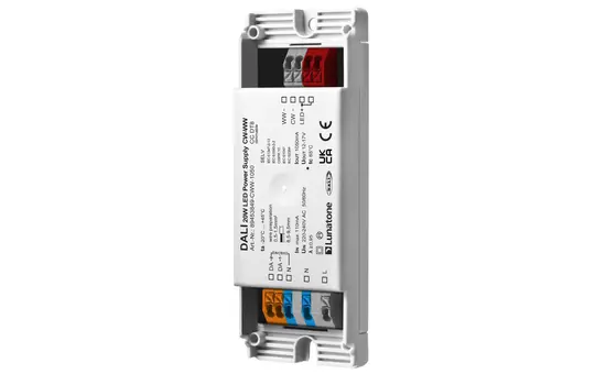 LUNATONE 89453849-CWW-1050 DALI-LED-Power-Supply CC DT8 TW, 1050 mA