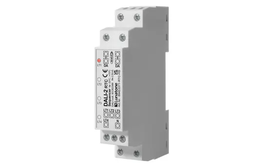 LUNATONE 89453371-RTC-HS DALI-2 Sequenzer Echtzeituhr + Schaltfunktion, Hutschiene