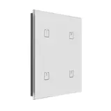 INELS RFGB-40W/MT Thread-Glastaster UP/AP 4-fach | glas weiß