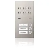 RITTO RGE1810325 Acero Türstation Audio 3-fach | edelstahl