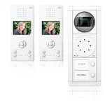 RITTO RGE1892470 Portier Komplettpaket Freisprechst. Audio 2-fach | weiß/weiß