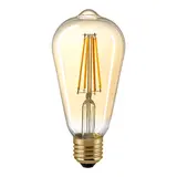 SIGOR 6136901 LED-Filamentlampe Edison E27 dimmbar 7 W | gold
