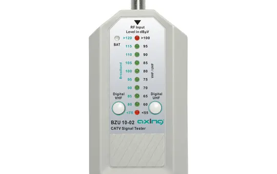 AXING BZU 10-02 BK-Pegeltester digital