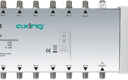 AXING SPU 516-05 Multischalter 16-fach