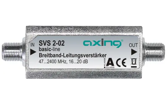 AXING SVS 2-02 Inline SAT-Verstärker 16 - 20 dB