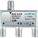 AXING BVE 3-01P CATV-Verteiler 1218 MHz 3-fach
