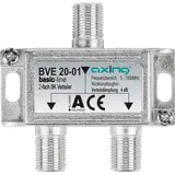 AXING BVE 20-01 CATV-Verteiler 1006 MHz 2-fach
