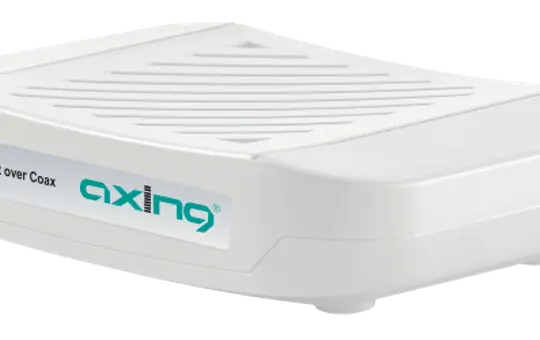 AXING EOC 1-32 Ethernet over Coax IP-Einspeiser 1080 Mbps