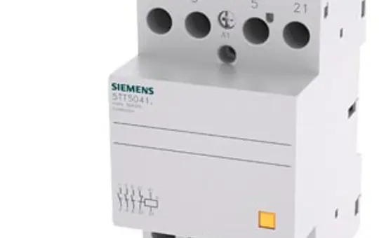 SIEMENS 5TT5841-0 Installationsschütz 230/400V 3 Schließer+1 Öffner, 40A