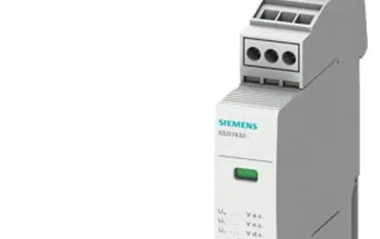 SIEMENS 5SD7432-6 Überspannungsableiter Typ 3 mit Fernmeldung