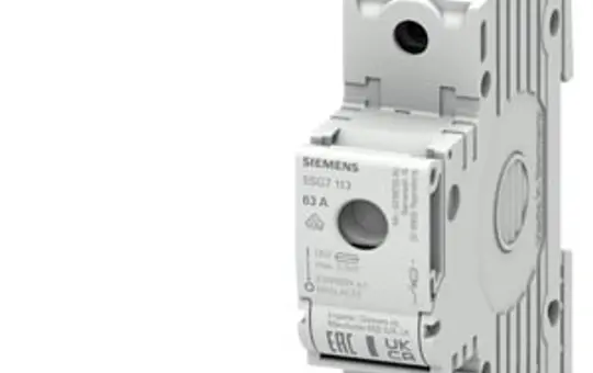 SIEMENS 5SG7113 MINIZED Lasttrennschalter D02, 63 A, 1-polig