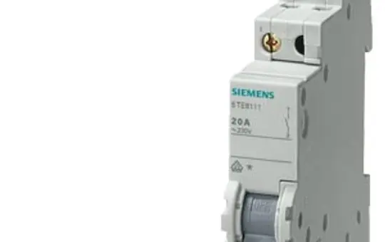 SIEMENS 5TE8214 Ein-Aus-Schalter 32 A, 3 Schließer + N