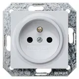 SIEMENS 5UB1938 Steckdose Delta i-system Berührungsschutz, Mittenschutzkontakt | aluminiummetallic