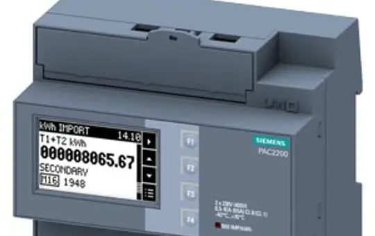 SIEMENS 7KM2200-2EA40-1GA1 Modbus-Zähler 7KM SENTRON 3-phasig, 65 A, 230V, M-Bus, MID