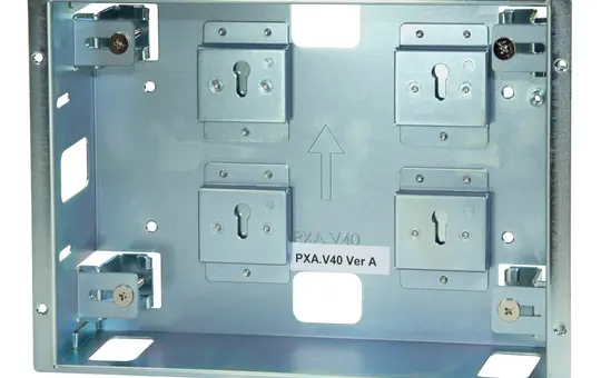 SIEMENS S55842-Z119 Wandeinbaurahmen für PXM40.E, PXM40-1