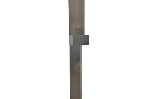 FleXmount FM_ALF_DOP Komplett-Stele Alfen Double ohne Dach, 1-fach