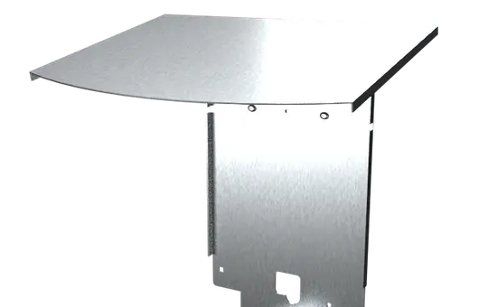 FleXmount FM_AP_ABL_EMH1_DA Adapterplatte ABL eMH1 mit Dach