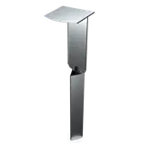 FleXmount FM_HA_WS_DA Komplett-Stele Hager Witty Start mit Dach, 1-fach