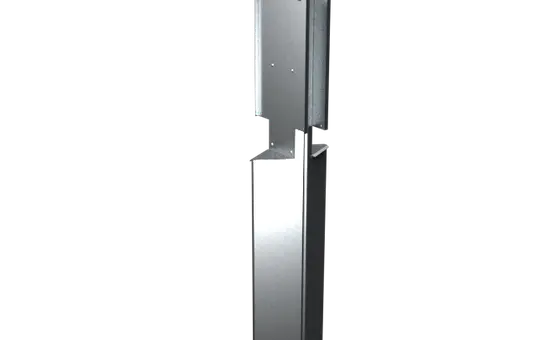 FleXmount FM_KE_KC_P30_TWIN Komplett-Stele Keba KC P30 ohne Dach, 2-fach