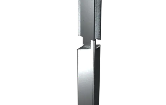 FleXmount FM_KE_KC_P30_DA_TWIN Komplett-Stele Keba KC P30 mit Dach, 2-fach