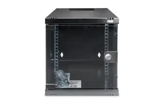 DIGITUS DN-10-06U-B Wandgehäuse 6 HE | schwarz | 330 mm