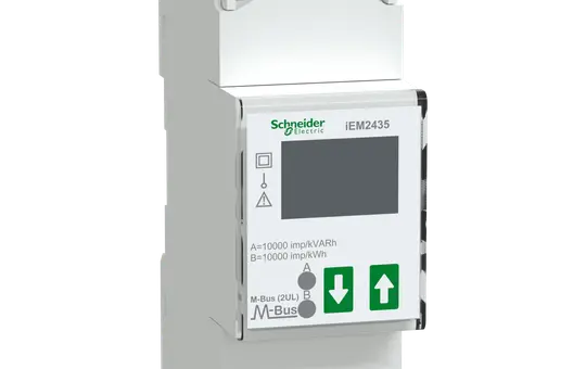 SCHNEIDER A9MEM2435 Energiezähler 1-phasig 100 A, M-Bus, MID