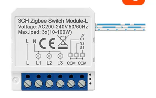 AVATTO LZWSM16-W3 Zigbee-Schaltaktor UP 3-fach
