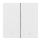 SONOFF M5-2C-86W Matter-Tastsensor UP 2-fach | weiß matt | 86x86 mm