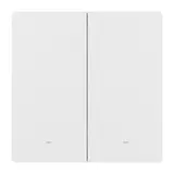 SONOFF M5-2C-86W Matter-Tastsensor UP 2-fach | weiß matt | 86x86 mm