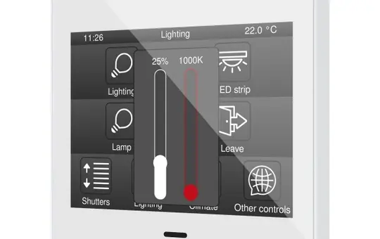 ZENNIO ZVIZ35V3W KNX-Touchpanel Z35 V3 weiß