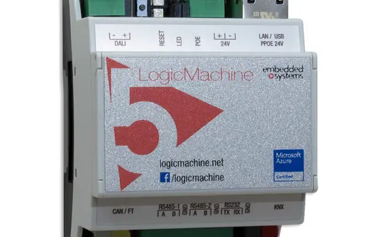 EMBEDDED SYSTEMS LM5p2-KCD LogicMachine5 Power KNX TP, CAN, DALI