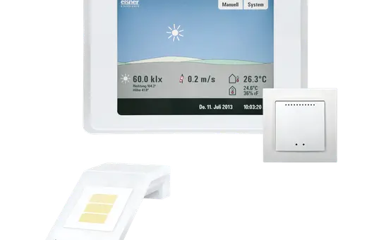 ELSNER 60123 Wintergartensteuerung WS1000 Color 8 Antriebe, 230 V | weiß