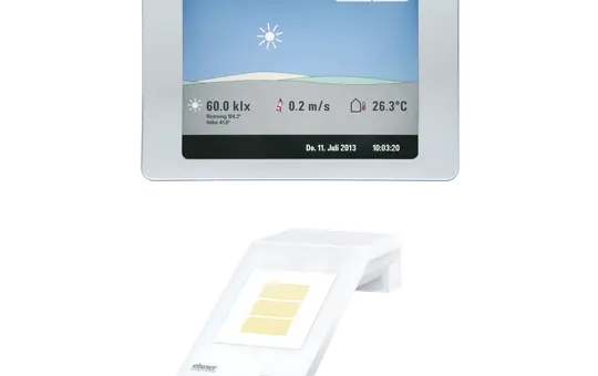 ELSNER 60140 Wintergartensteuerung WS1 Color 2 Antriebe, 230 V | aluminium