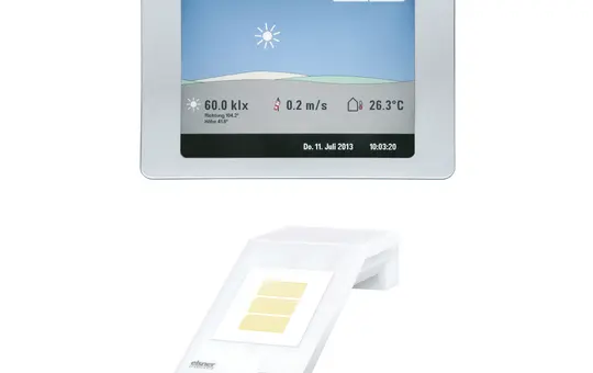 ELSNER 60142 Wintergartensteuerung WS1 Color 4 Antriebe, 230 V | aluminium