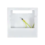 ELSNER 60155 Aufputzgehäuse WS1 Color für Steuerungen WS1/KNX Touch One | weiß