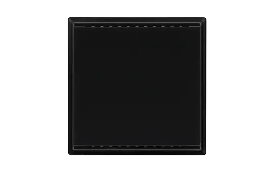 ELSNER 70636 KNX-Temperatursensor Glas CH Glas | tiefschwarz