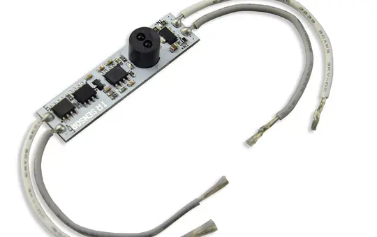 ISOLED 113725 LED-Controller mini Profileinbau 1 x 3 A, Dimmer, Wischsensor
