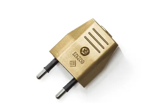 Creative Cables SPSEUOTS Euro-Stecker zweipolig bronze