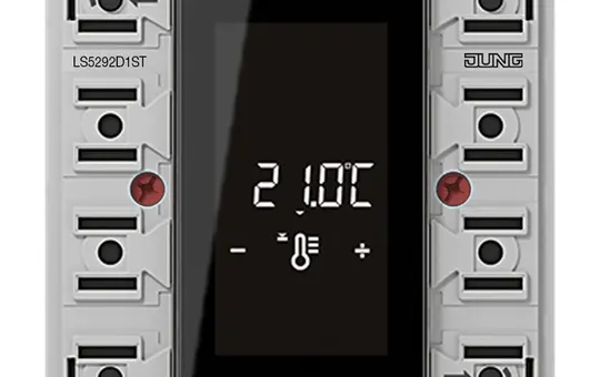 JUNG LS5292D1ST KNX-Raumcontroller F50 LS 2-fach, secure