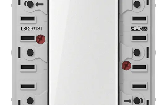 JUNG LS52931ST KNX-Tastsensor F50 Serie LS 3-fach, Universal, secure