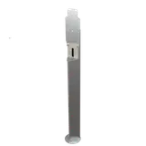 FleXmount FM_MEN_4You Komplett-Stele Mennekes Amtron 4you ohne Dach, 1-fach
