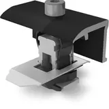 K2 2004545 Universal-Modulklemme Endklemme | schwarz eloxiert | 25-40 mm