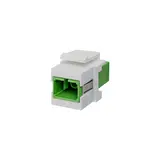 JUNG SCOS2GN Glasfaser Keystone-Modul OS2 | grün
