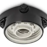 THPG 101247 Deckensockel LISILUX M | schwarz
