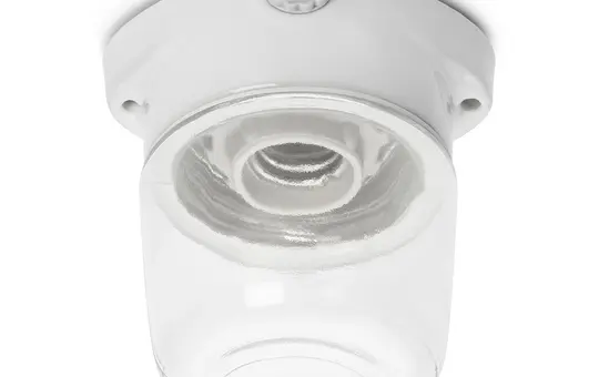 THPG 100752 Deckenleuchte Kuppel LISILUX M, klar | weiß